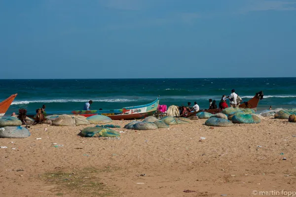 07 Chennai - Fischer am Strand