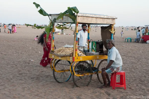 09 Chennai - Strandverkäufer