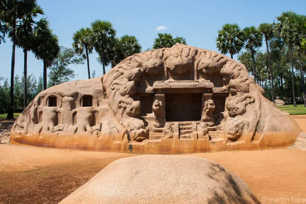 11 Maamallapuram - Tempel Tiger Cave