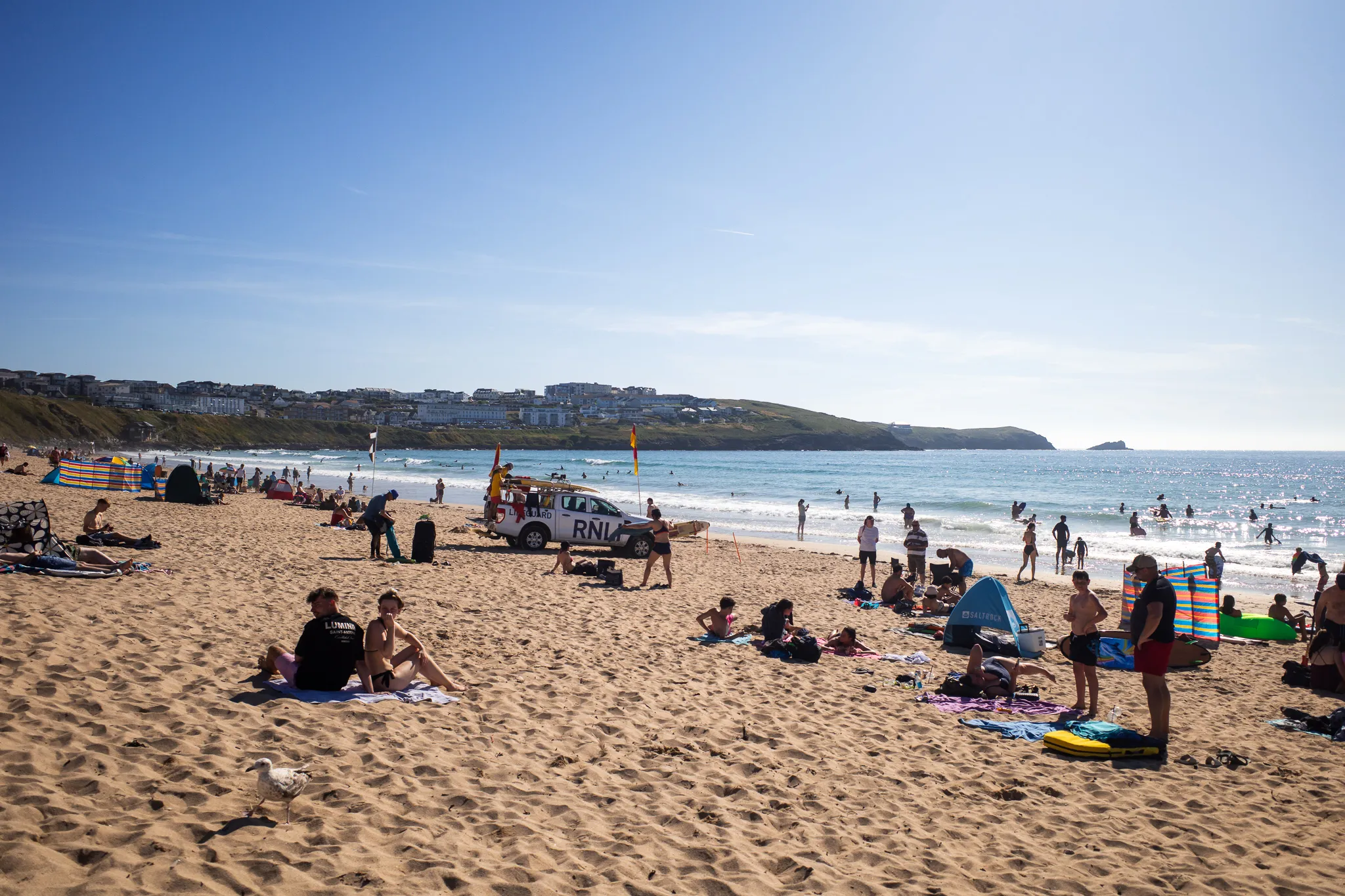 Atlantikstrand bei Newquay