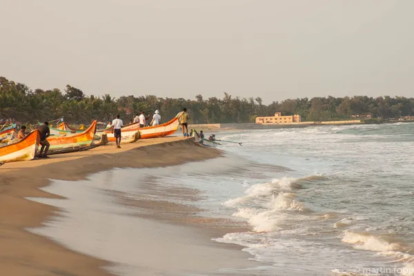 25 Maamallapuram - Strand