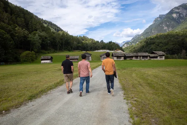 26 Wegabnahme in Bondo