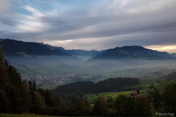 35 Blick vom Obstaldenegg ins Entlebuch