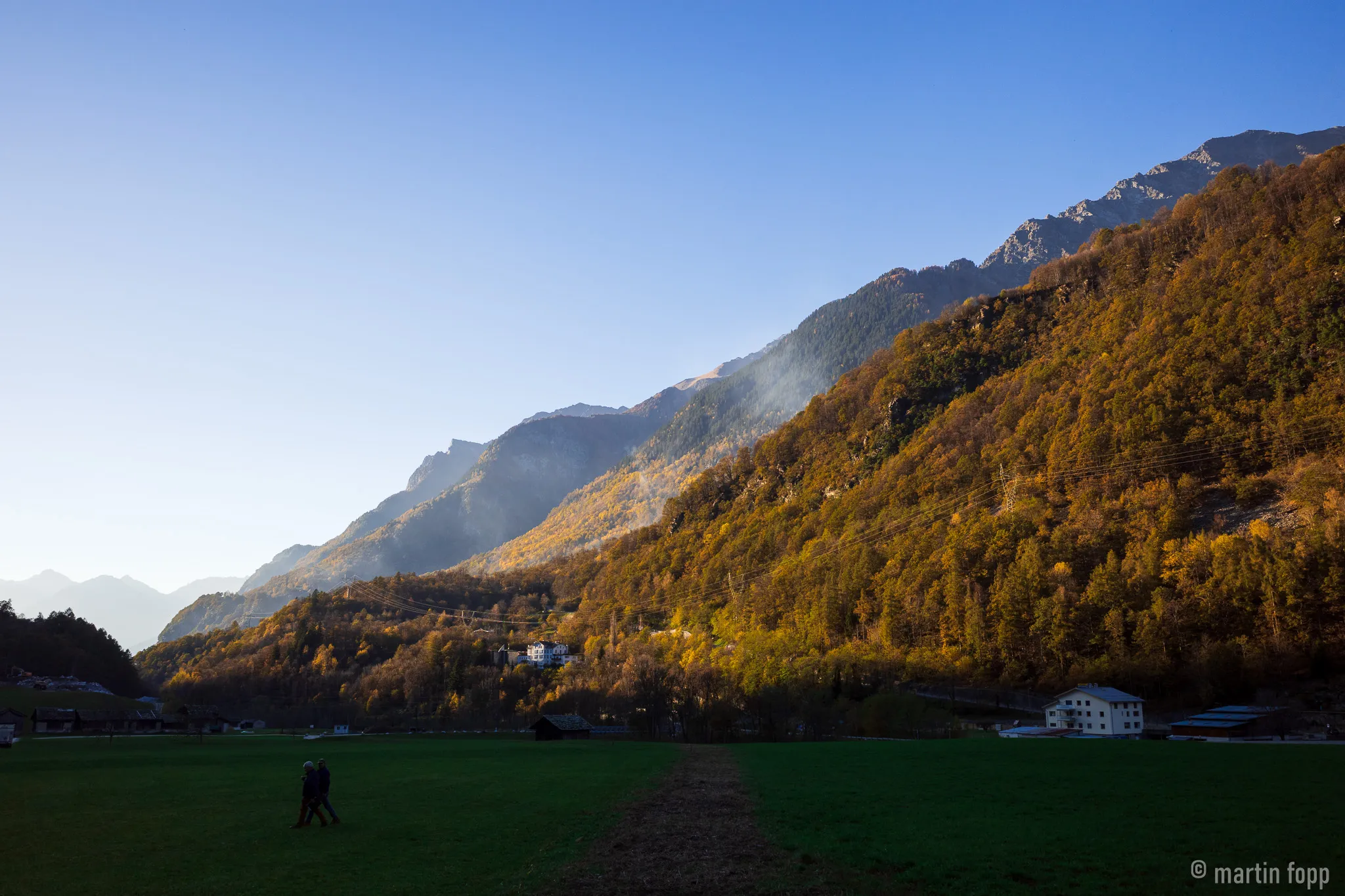 herbstliches Bergell