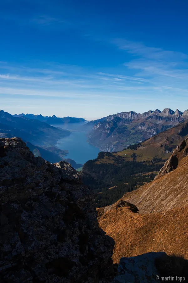 39 Blick vom Chemmi aus runter auf den Walensee