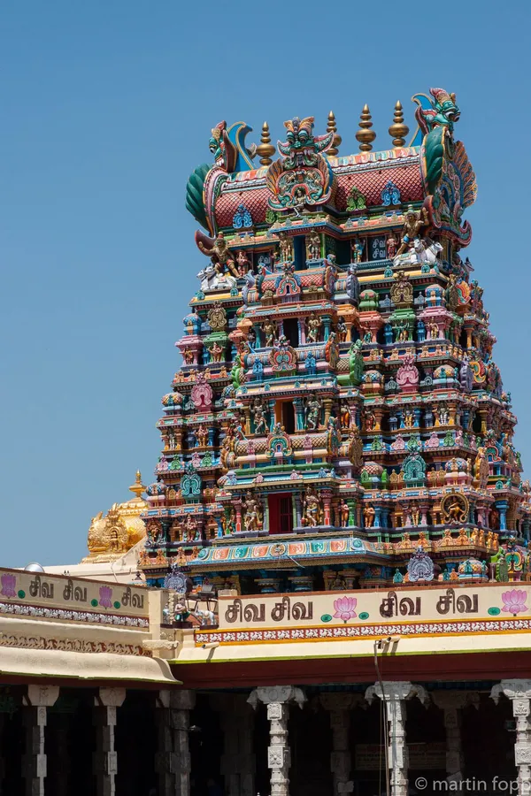 68 Madurai - Torturm Minakshi Tempel