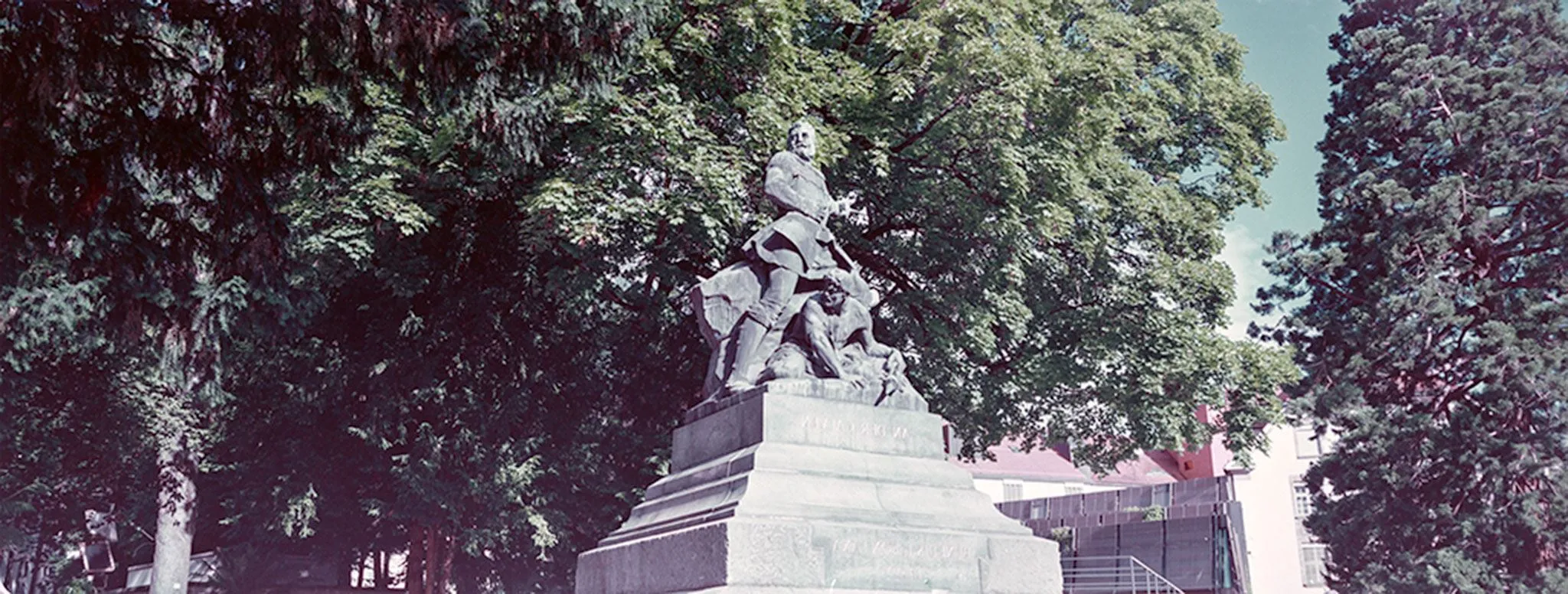 Denkmal von Benedikt Fontana im Fontanapark in Chur